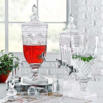 360Home Getränkespender aus Glas Design Wasserspender